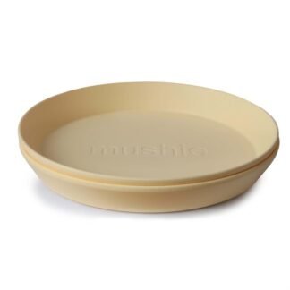 Mushie lėkštutė Round 2 vnt