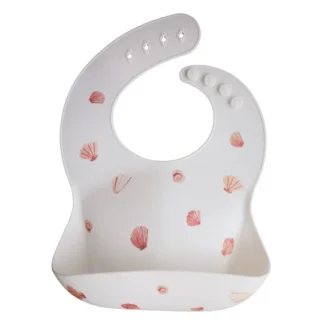 Mushie silikoninis seilinukas Light Shell