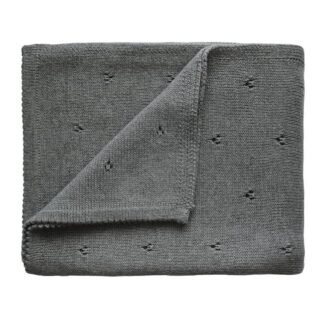Mushie pledukas Pointelle Gray Melange