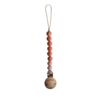 Pacifier Clip | Cleo (Clementine)