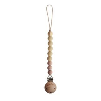 Pacifier Clip | Cleo (Muted Yellow)