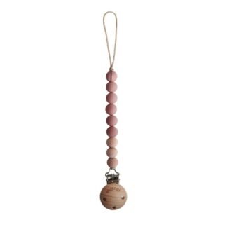 Pacifier Clip | Cleo (Powder)