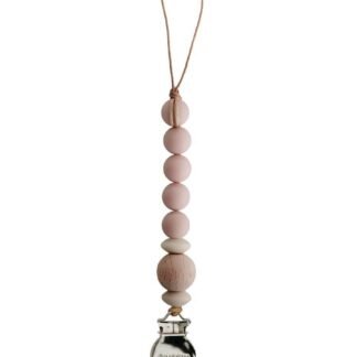 Pacifier Clip | Cora (Blush)