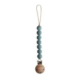 Pacifier Clip | Halo (Cadet Blue)